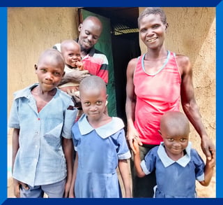 Richard his wife and children